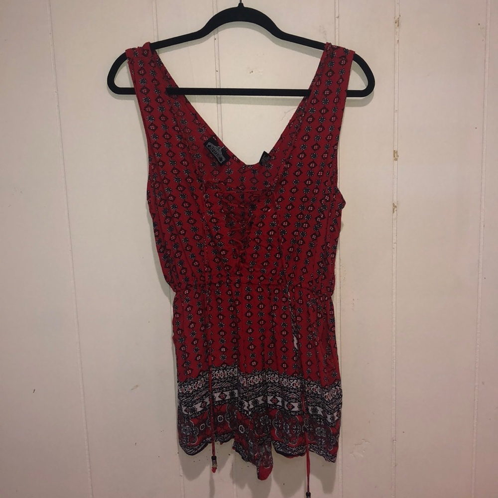 Angie Printed Romper